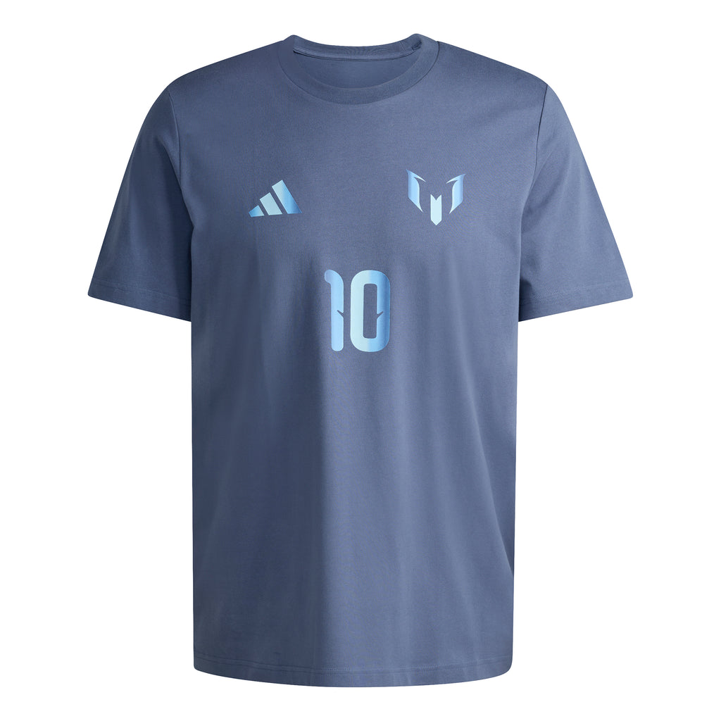 Adidas Messi Adult Name & Number Graphic Tee
