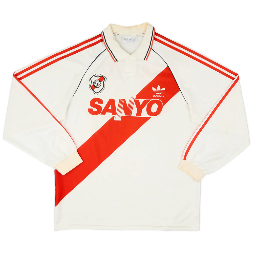 River Plate 1992/1994 Retro Home Long-Sleeve Jersey