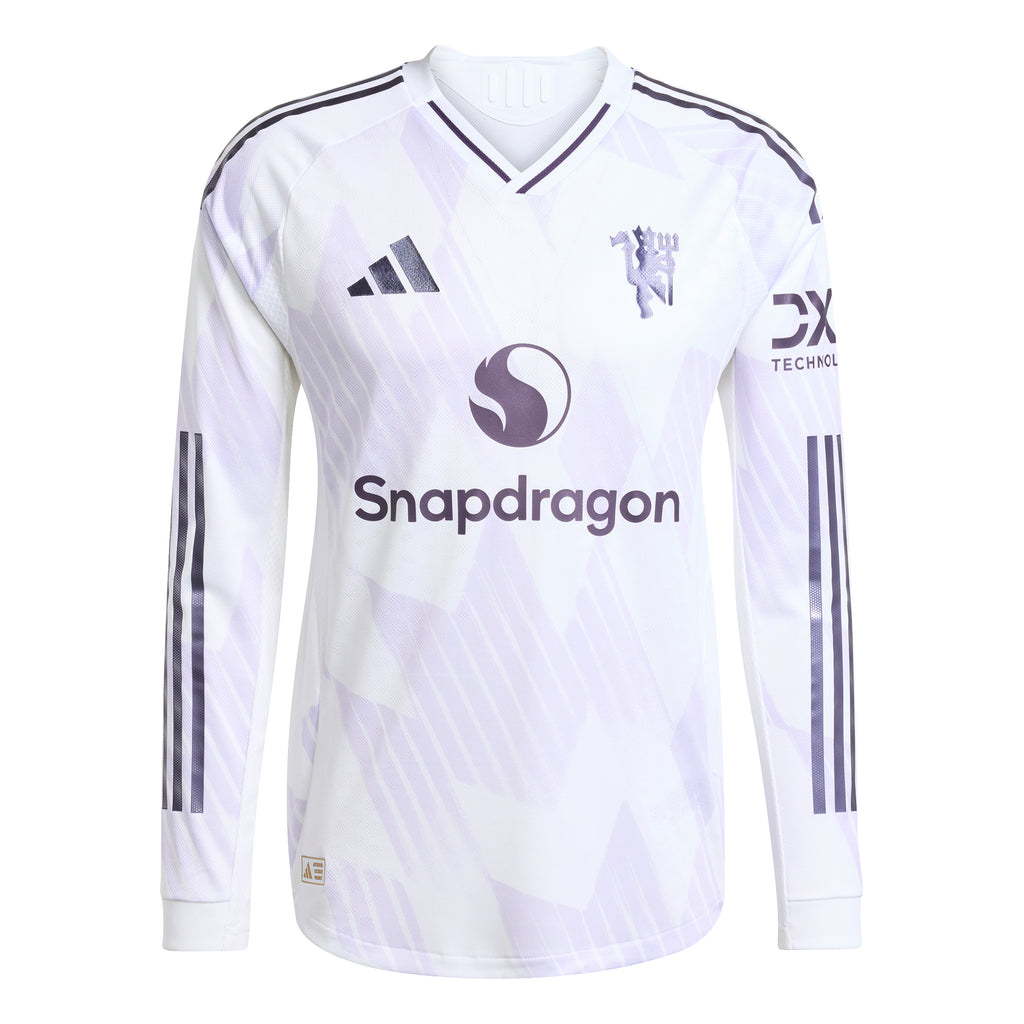 Manchester United Adult 2025/26 LS Authentic Away Jersey