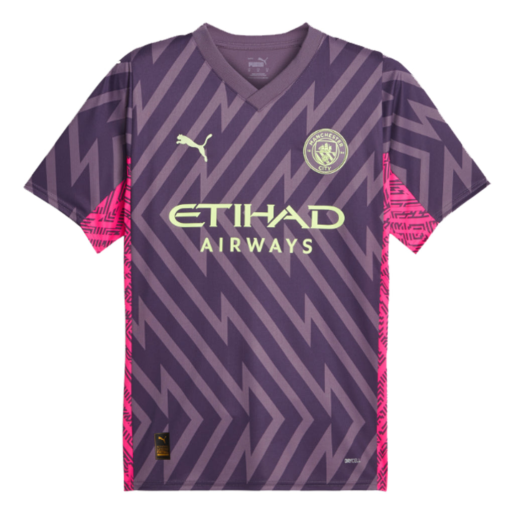 Manchester City Adult 2023-24 Goalkeeper Jersey (Purple)