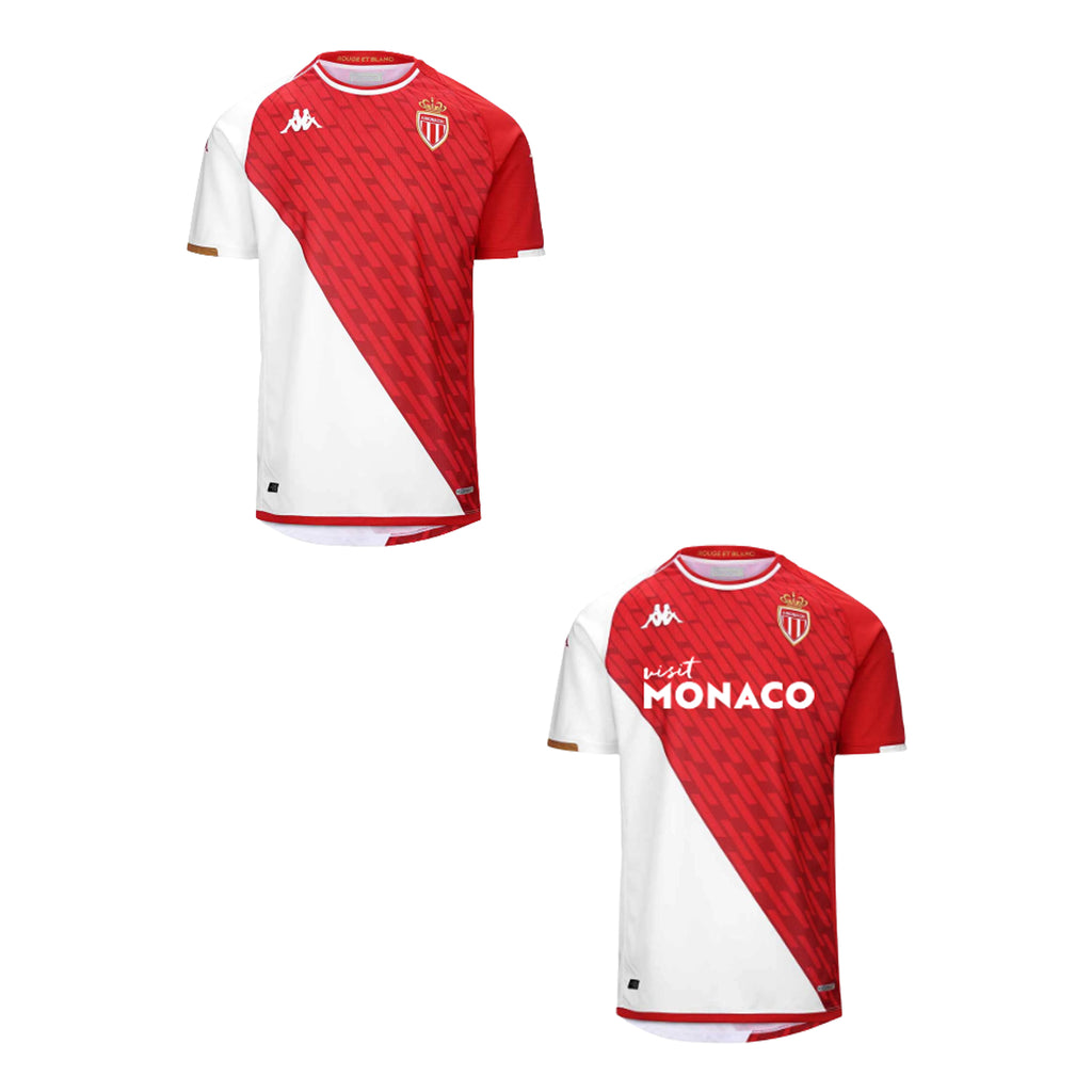 AS Monaco Adult 2023-24 Home Replica Jersey