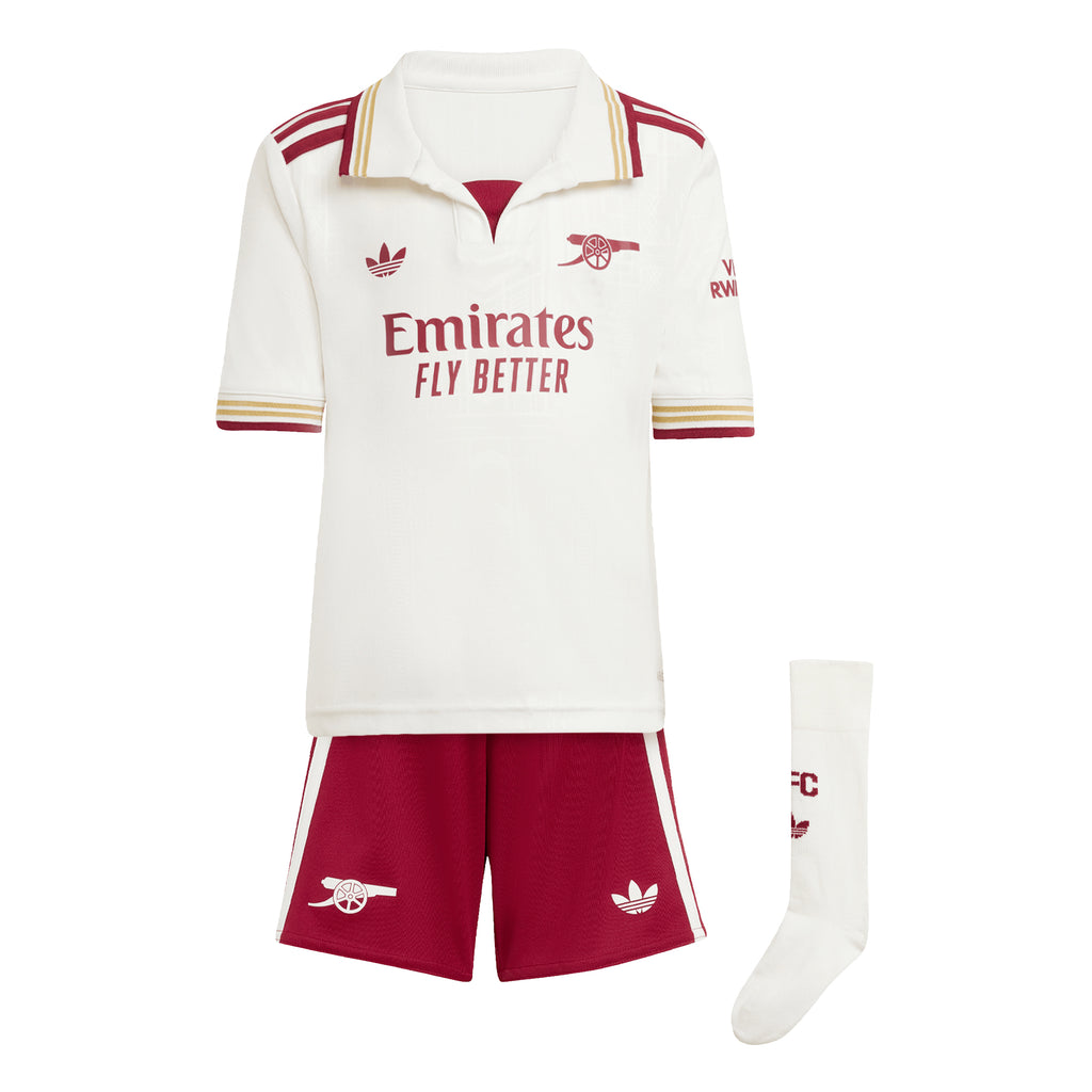 Arsenal 2025/26 Third Mini Kit