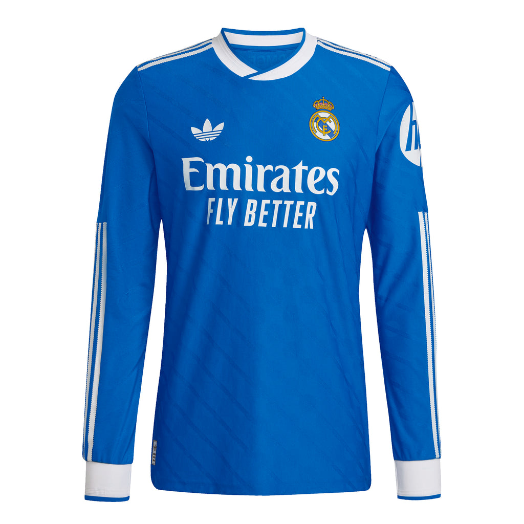 Real Madrid Adult 2025/26 LS Authentic Third Jersey