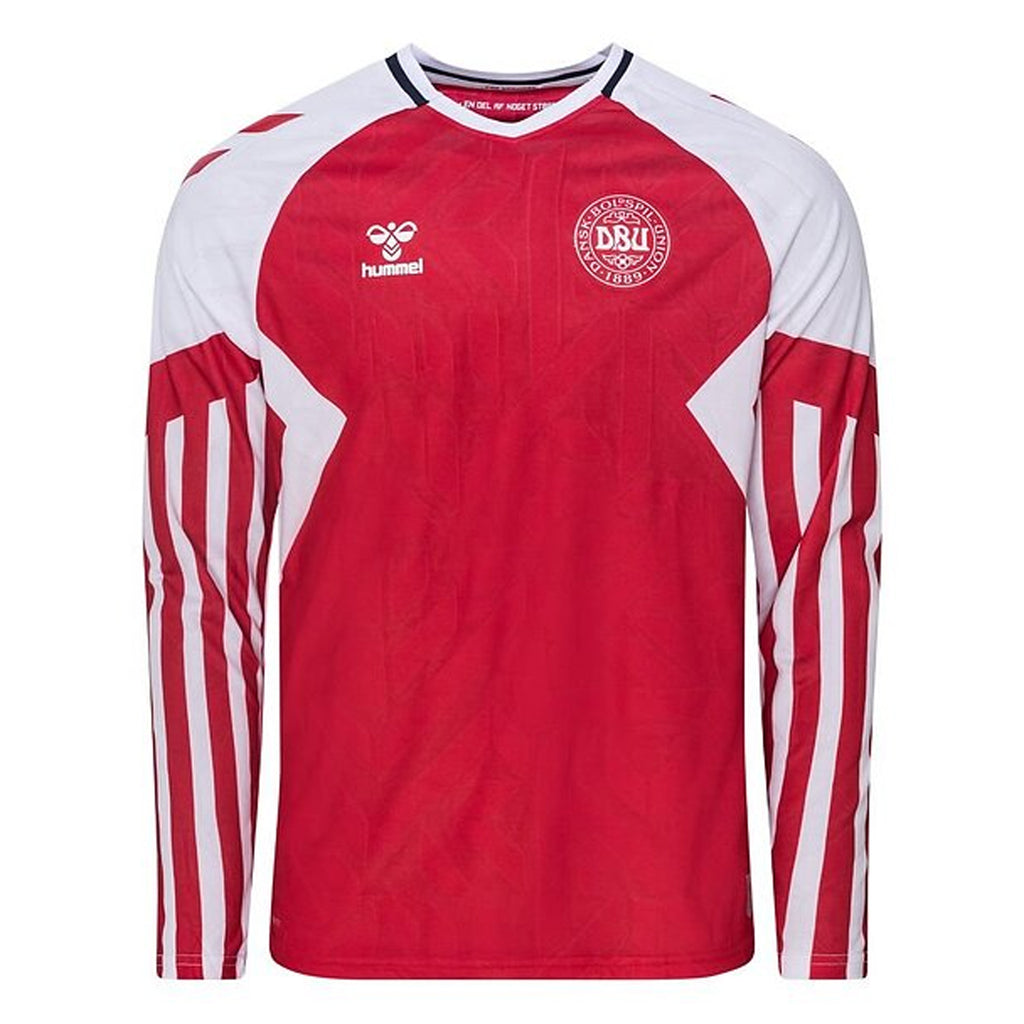 Denmark Adult 2023 Long Sleeve Home Jersey