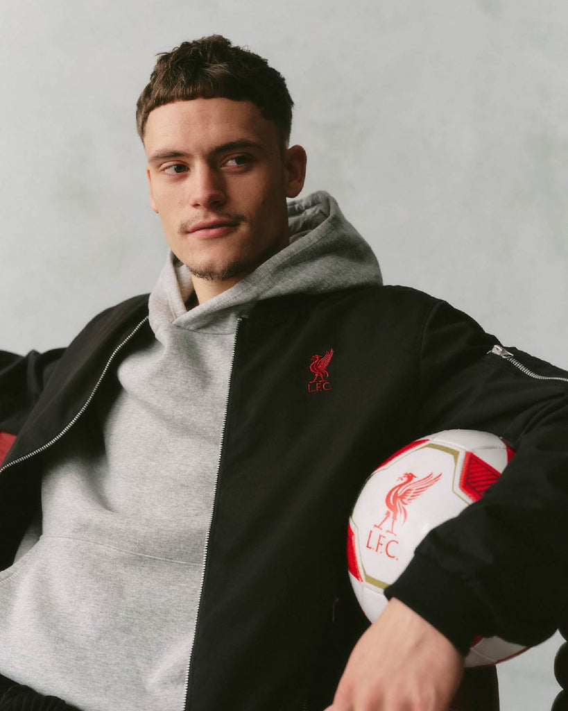 LFC Mens Bomber Jacket Black