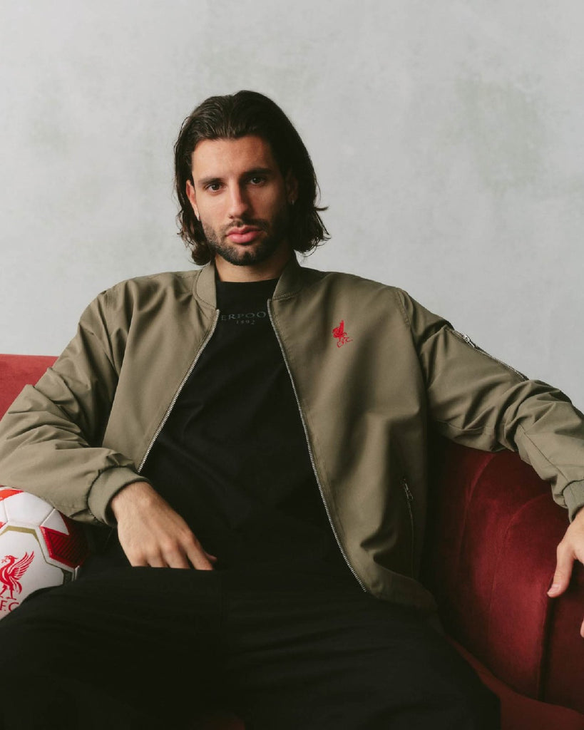 LFC Mens Bomber Jacket Khaki