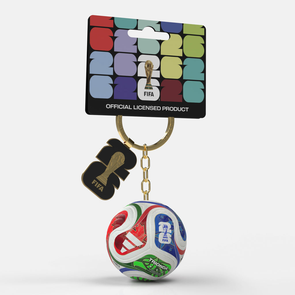 FIFA World Cup 26™ Trionda Official Match Ball Keyring w/ Charm