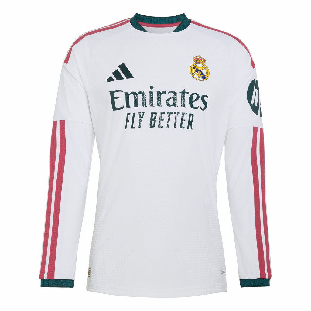 Real Madrid Adult 2026/27 LS Authentic Home Jersey