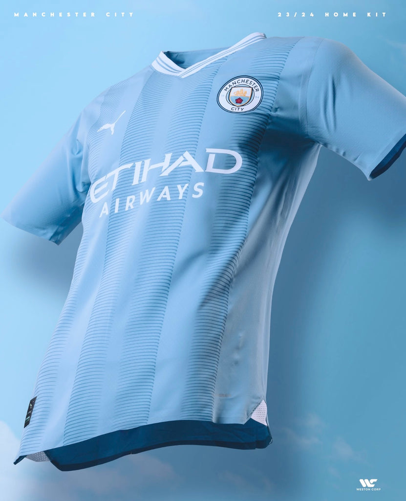 Manchester City Adult 2023-24 Home Authentic Jersey