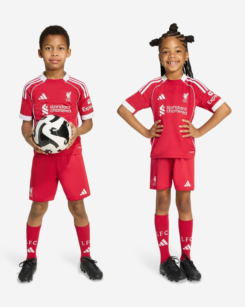 Liverpool Adidas Kids 25/26 Home Mini Kit