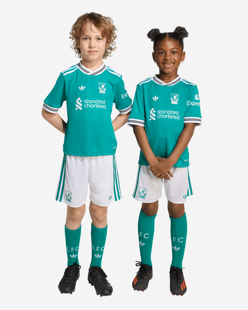 LFC Adidas Kids 25/26 Third Mini Kit