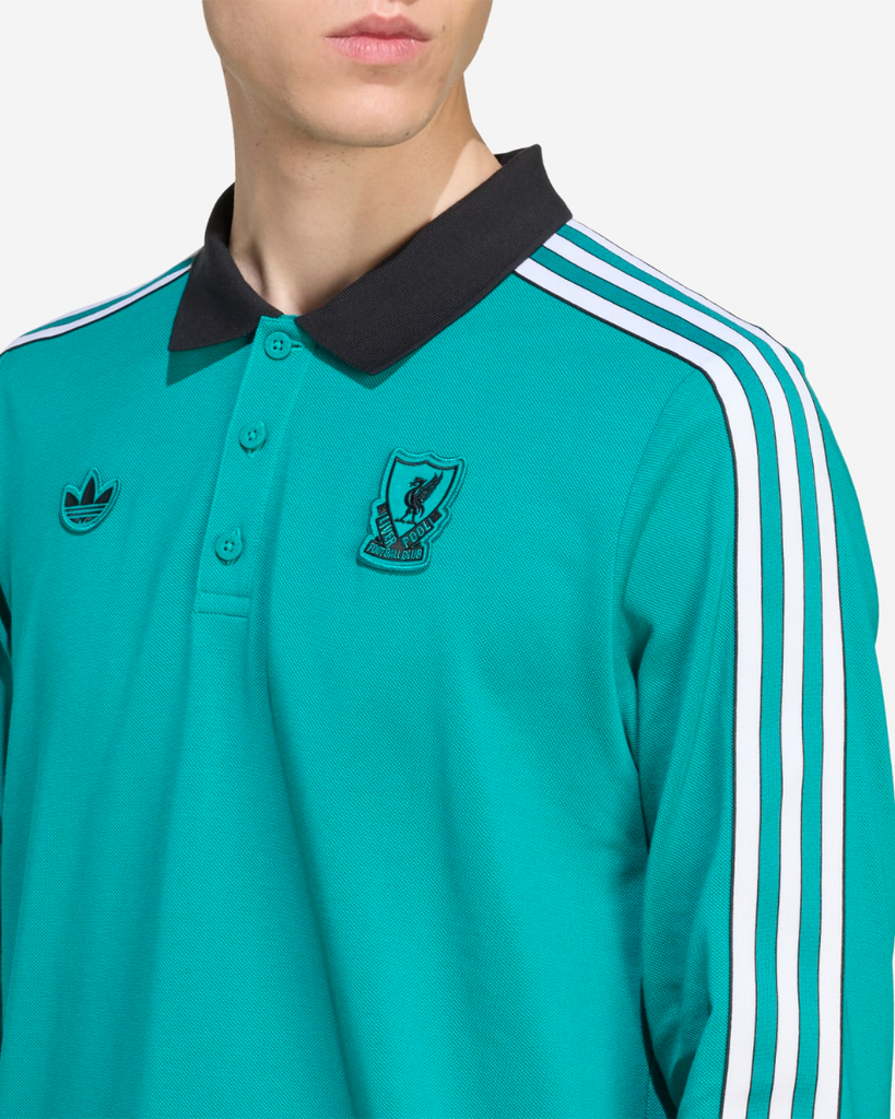 LFC Adidas Mens 25/26 Icons Long Sleeve Polo – Weston Corporation