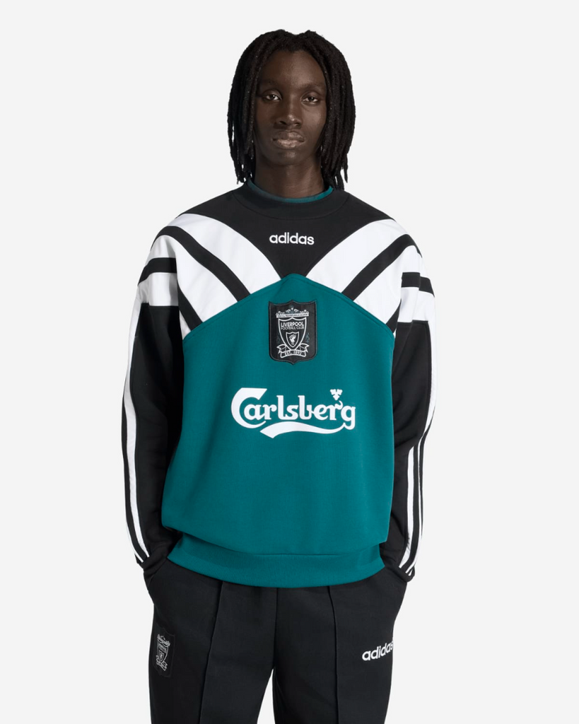 Liverpool Adidas Bringback 95-96 Adults Crew Sweat – Weston