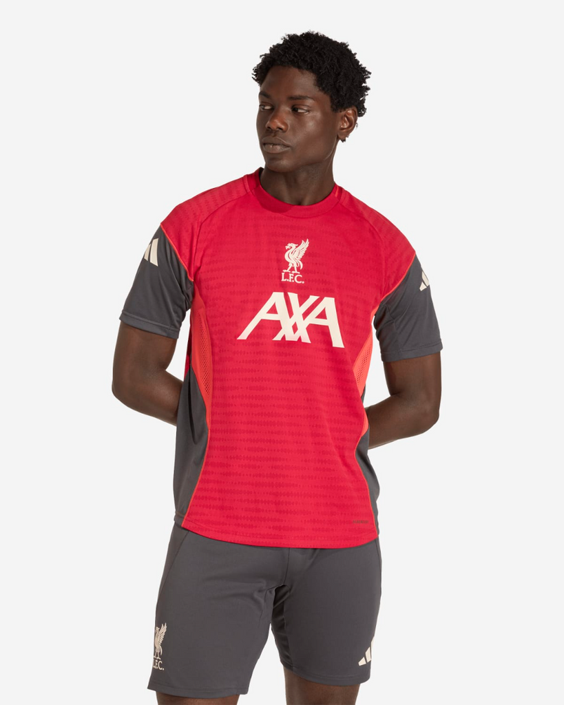 Liverpool Adidas Mens 25/26 Short Sleeve Pro Top Red
