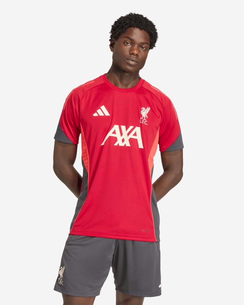 Liverpool Adidas Mens 25/26 Short Sleeve Tee Red