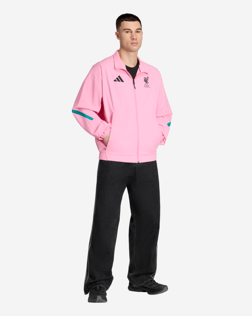 YA−MAN M-21 PINK Liverpool Adidas Mens 25/26 Z.N.E Anthem Jacket Pink – Weston