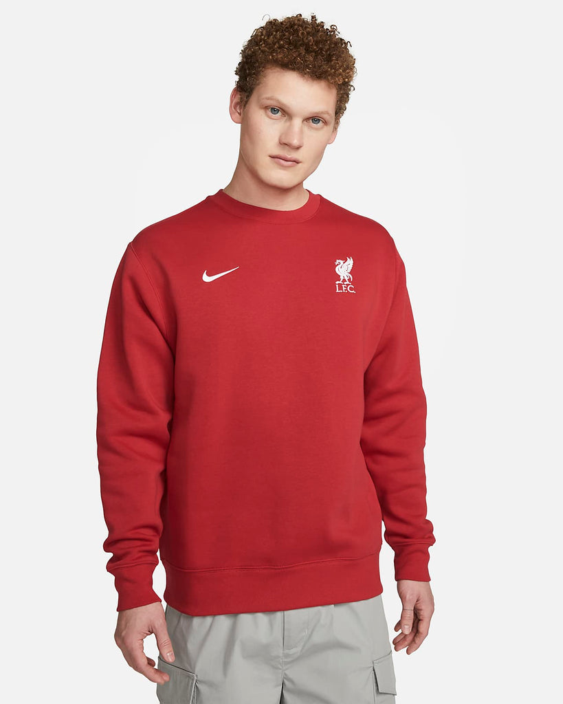 Liverpool FC Adult 2023-24 Club Crew-Neck Sweatshirt