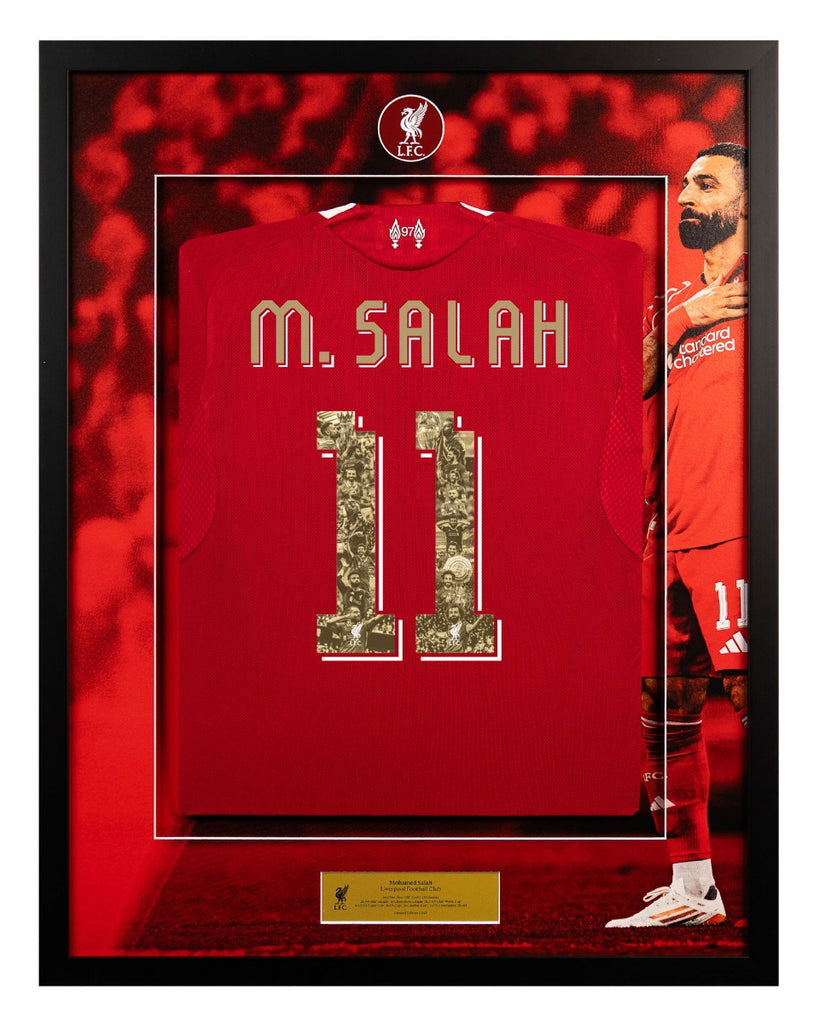 LFC Framed 25/26 Salah Hero Shirt