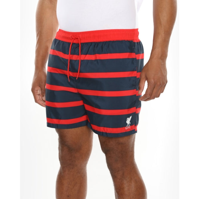 LFC Mens Red Stripe Swim Shorts
