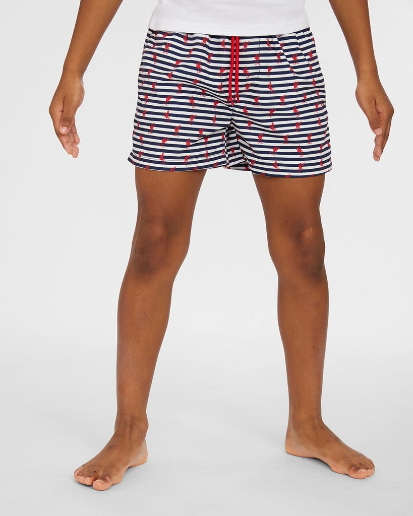 LFC Junior Stripe Swim Shorts