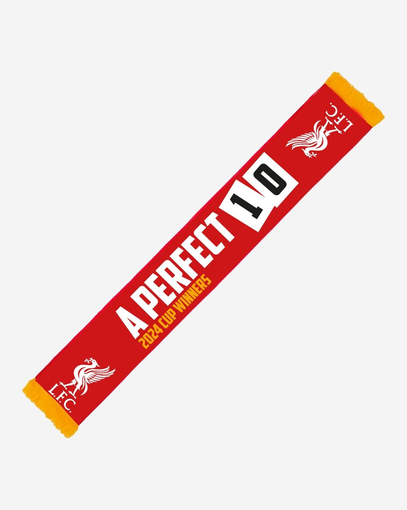 LFC Carabao Cup Winners 24 Perfect 10 Scarf