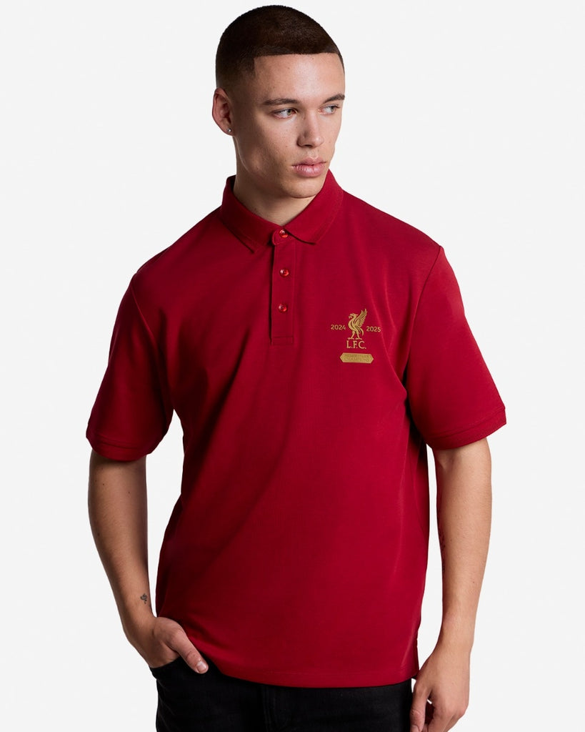 LFC Mens Champions Polo Red