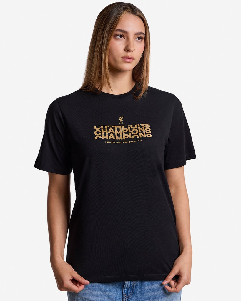 LFC Womens Champions Text Tee