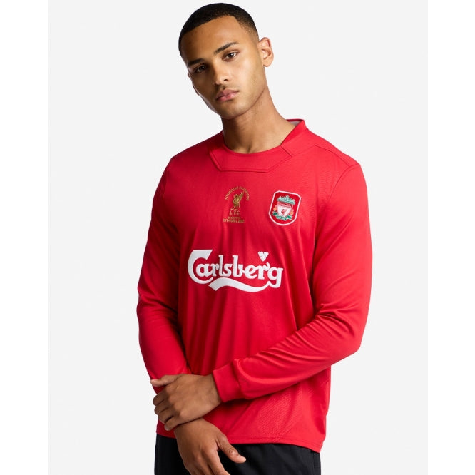 LFC Mens Retro 2005 Istanbul Long Sleeve Shirt