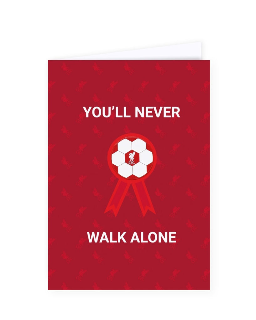 LFC YNWA Badge Card