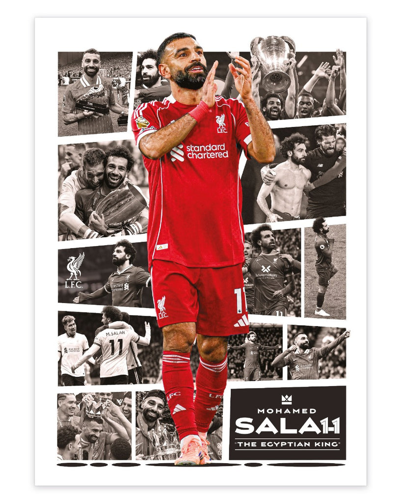 LFC Salah Montage Poster