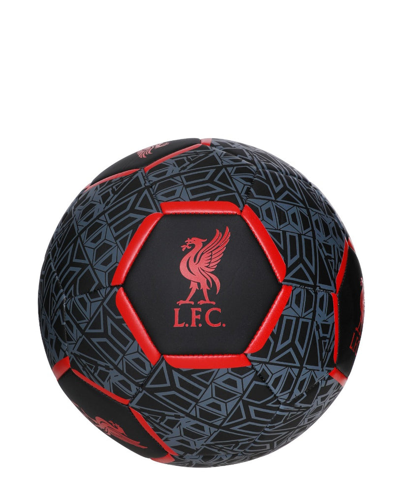 LFC Size 5 Geo Football Black & Red