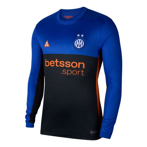 ウェア Inter Milan Uniform 95-98 XL Inter Milan Adult 2025/26 Dynamic Fit Long Sleeve Stadium Jersey