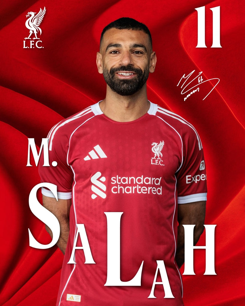 LFC 25/26 Salah Poster