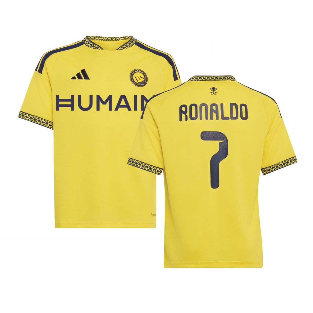 Al Nassr FC Youth 2026/27 Home Jersey with Ronaldo #7 nameset