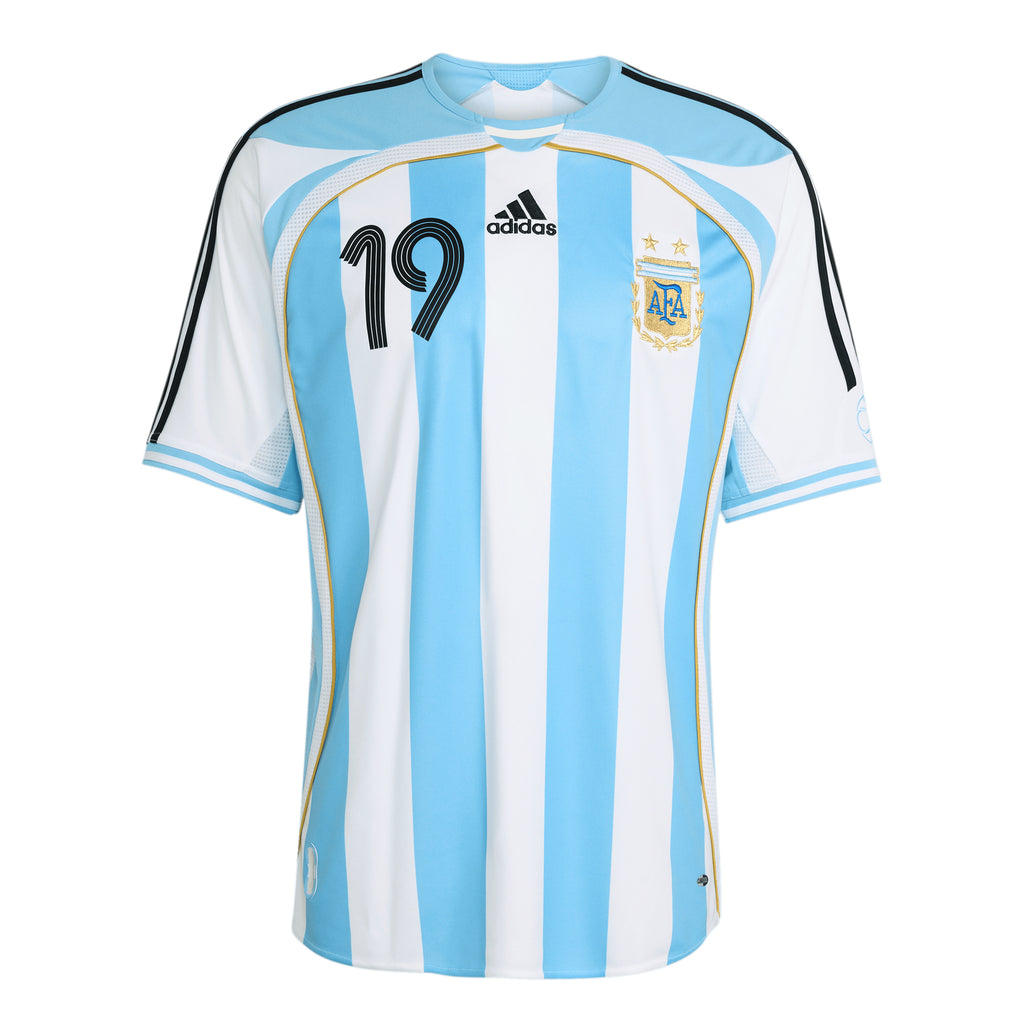 Argentina Adult 06 Home Jersey w/ Messi Name Set