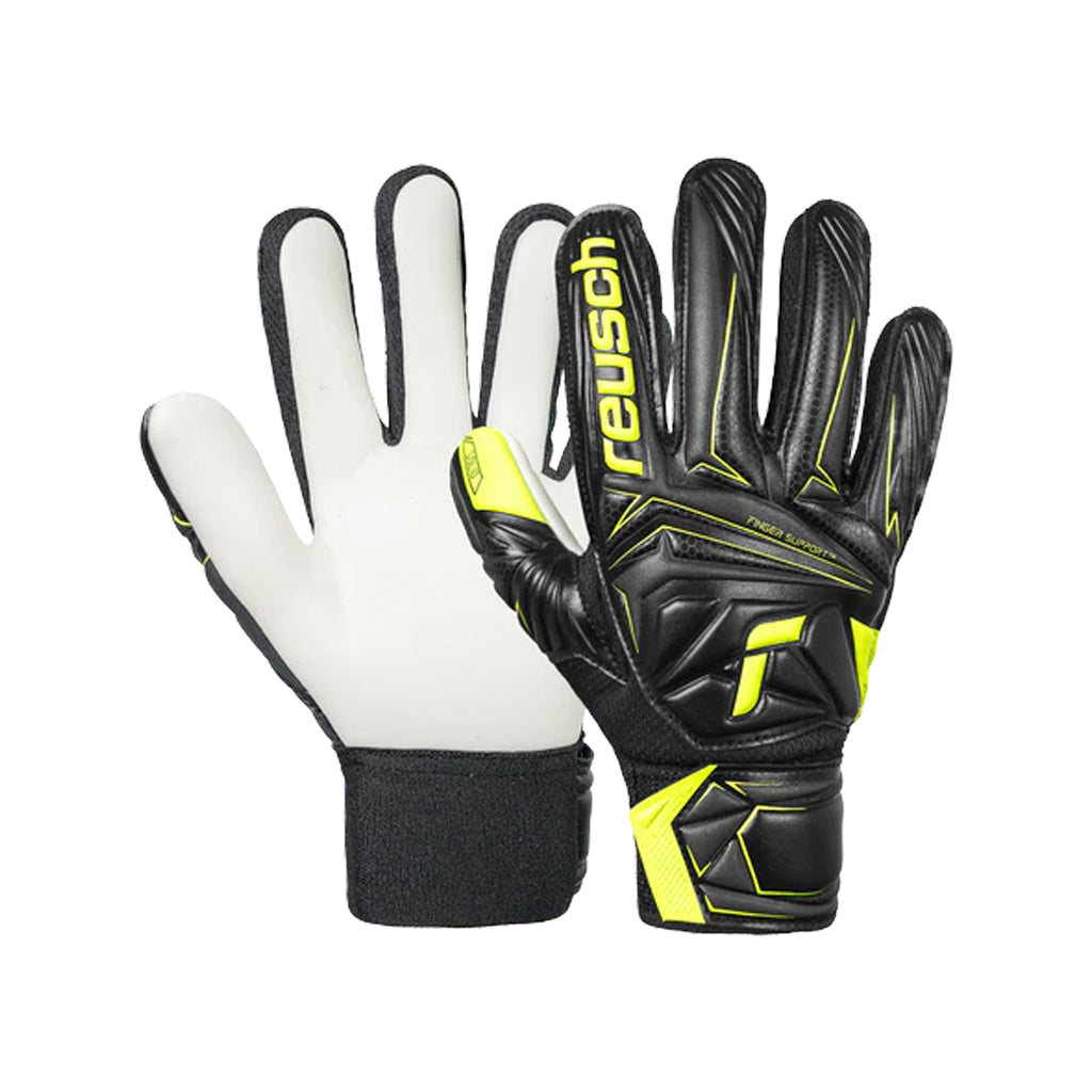 Reusch Attrakt Starter Solid Finger Support Glove Junior