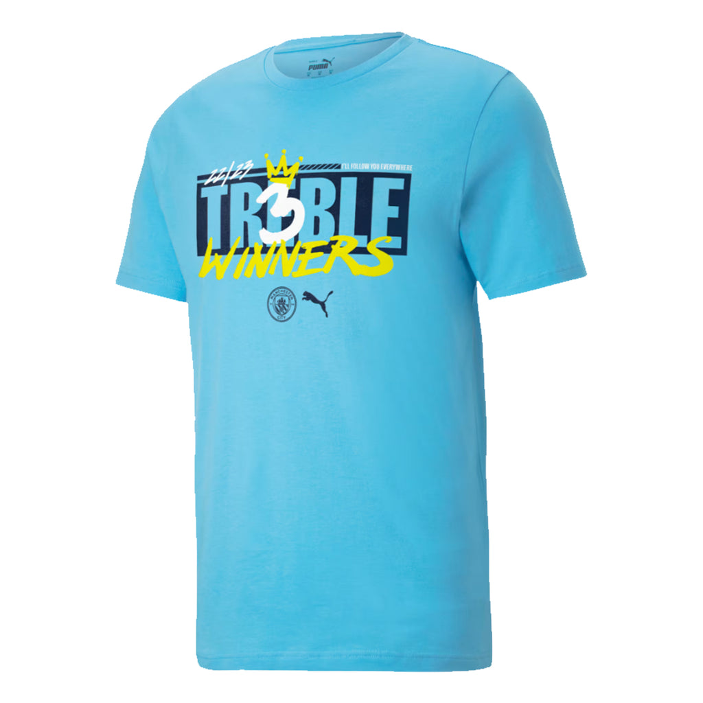 Manchester City Adult Treble Winners Tee