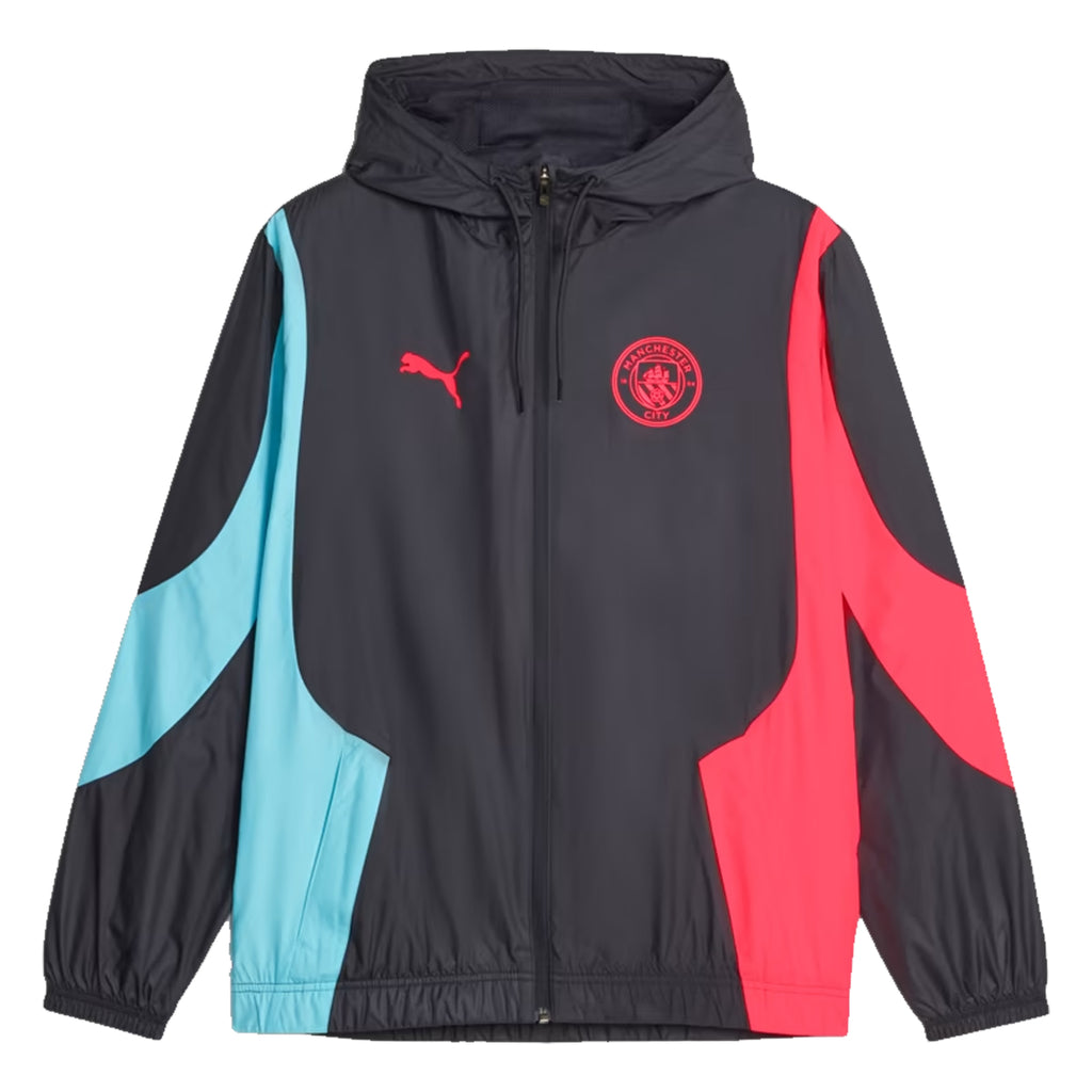 Manchester City Adult 2023-24 Prematch Woven Anthem Jacket