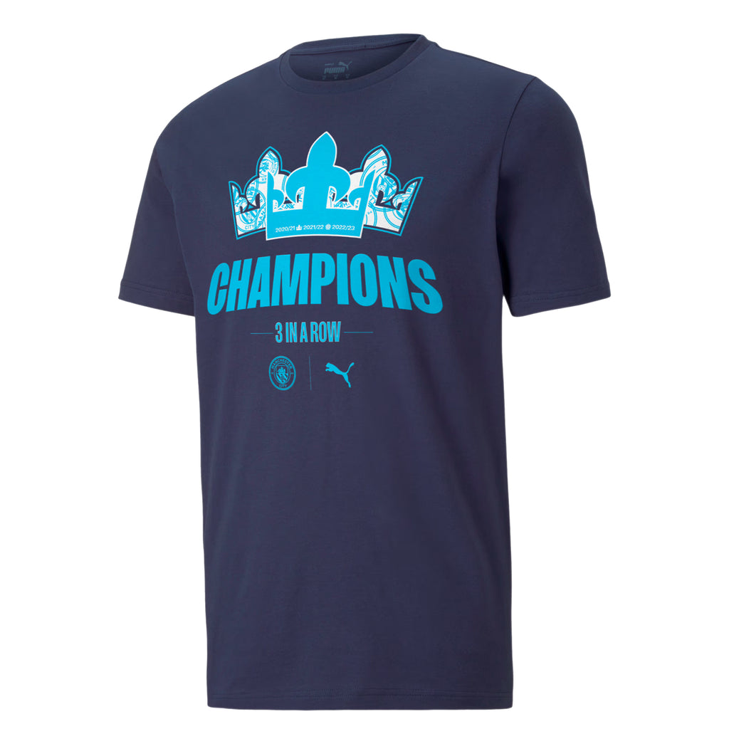 Manchester City Adult Premier League Winners Tee