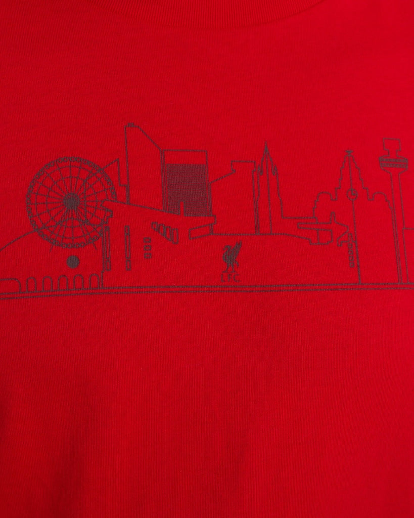 LFC Mens Liverpool Skyline Tee Red – Weston Corporation