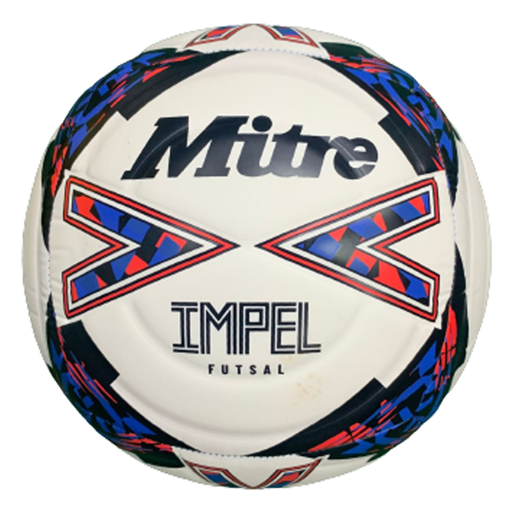 Mitre Impel Futsal 24 AU Ball (White/Black/Red)
