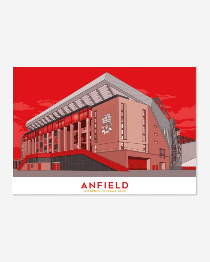LFC Graphic Anfield Wall Print