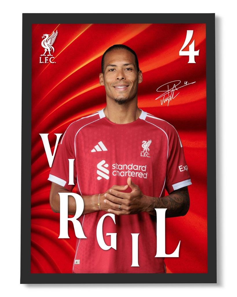 LFC 25/26 Virgil Framed Picture