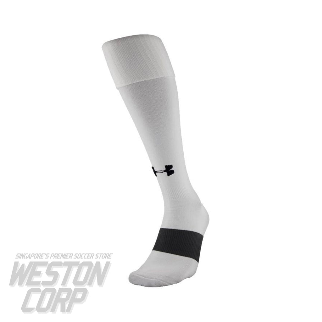 Soccer Solid OTC Socks (White)