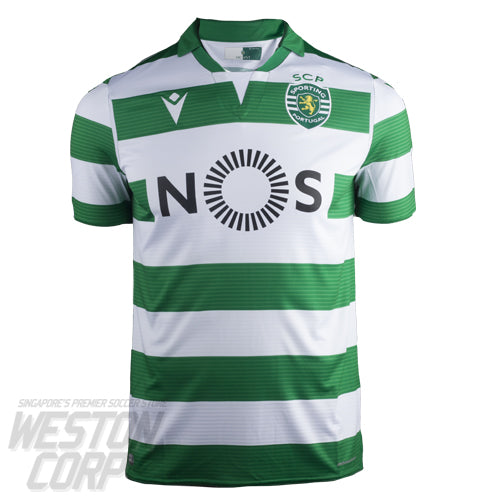 Sporting Lisbon Adult 2019-20 SS Home Shirt
