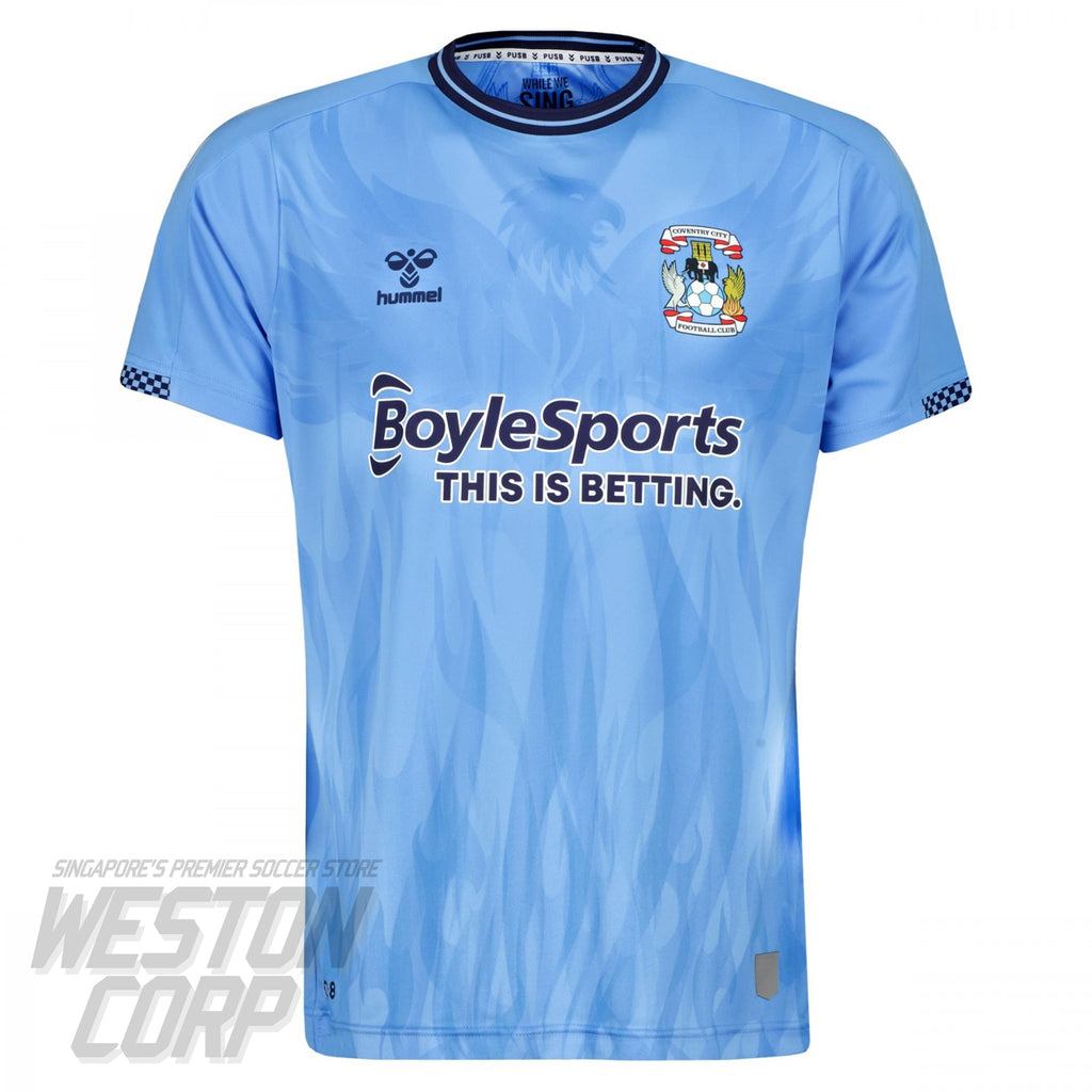 Coventry City Adult 2021-22 SS Home Shirt