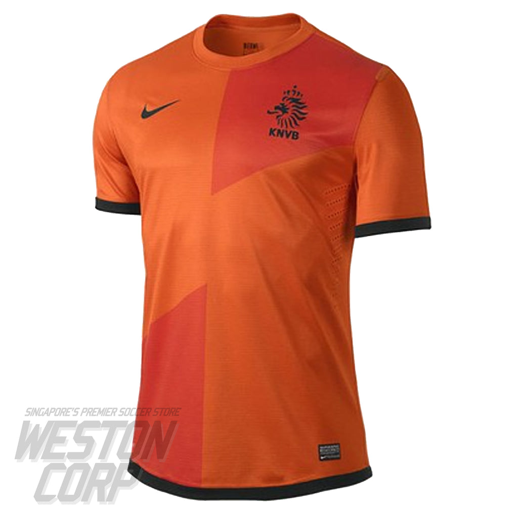 Netherlands Adult 2012 SS Home Authentic Shirt