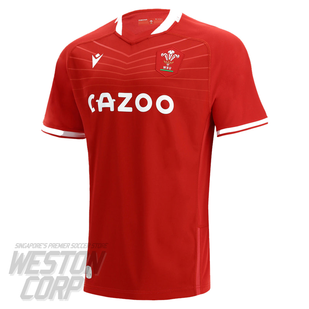 Wales Adult Rugby 2021-22 Home Replica Jersey