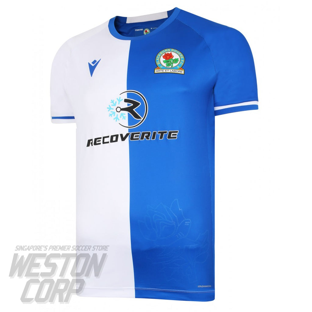 Blackburn Rovers Adult 2021-22 SS Authentic Home Shirt