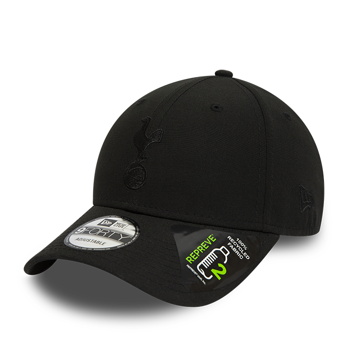 Tottenham Hotspur Repreve 9Forty Adjustable Cap Black Black